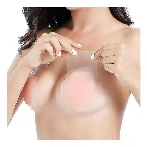 Cubre Pezones Lift Up Conejo Siliconado Reutilizable Cubrepezones Adhesivo Pezonera