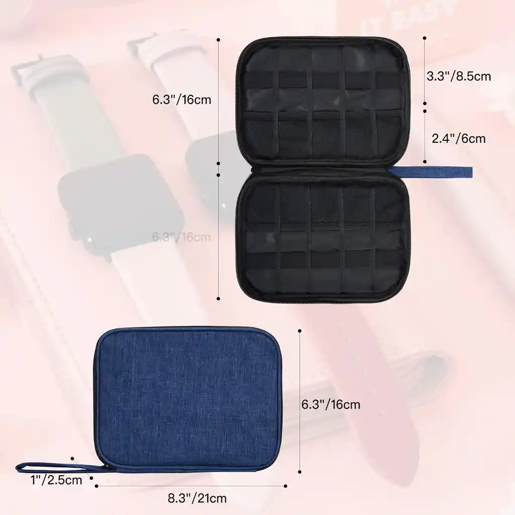 Organizador Electronico Estuche Accesorios De Viaje