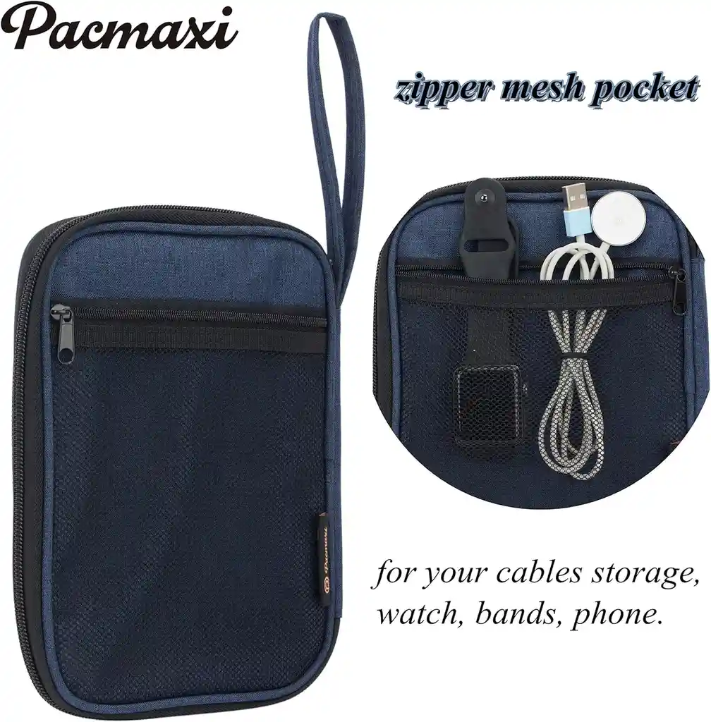 Organizador Electronico Estuche Accesorios De Viaje