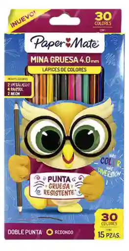 Colores Doble Punta 15 Piezas Paper Mate