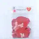 Bombas R12x12 En Forma De Corazón Rojo Con Estampado De Feliz Dia
