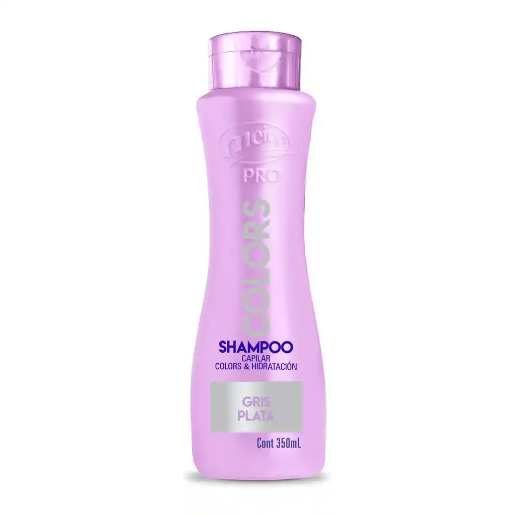 Shampoo Color Gris Plata 350ml Meicy