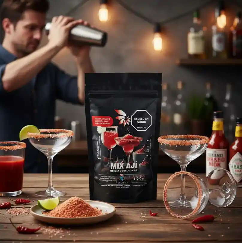 Sal Para Cocteleria Skarcha Mix Ají 500g