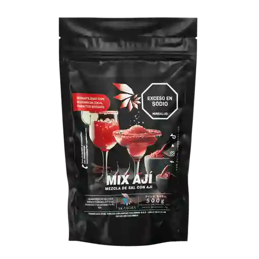 Sal Para Cocteleria Skarcha Mix Ají 500g