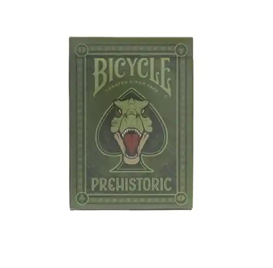 Juego De Póker Bicycle Coleccionable Prehistoric Adultos