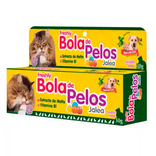 Jalea Para Gatos Elimina Bolas De Pelo 30 Gr