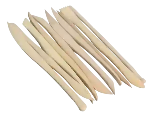 Espatula De Madera X 10 Unidades