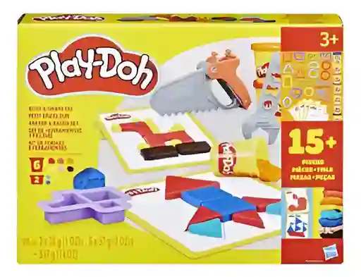 Juguete Play-doh Herramientas Y Figuras 15 Piezas Para Niños