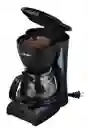 Cafetera Negra De 4 Tazas Color Negro 127v