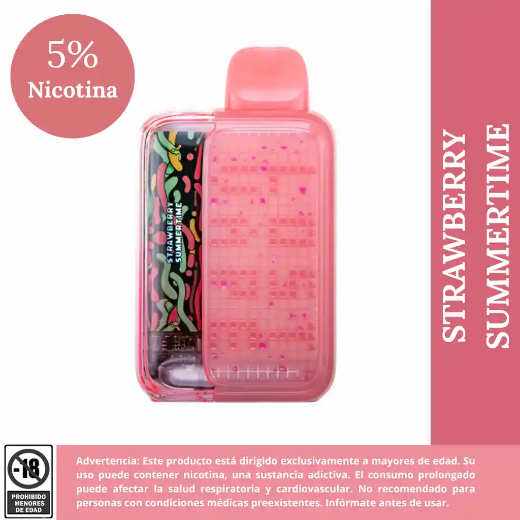Vape 10.000 Puffs Strawberry Summertime
