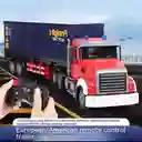 Tractomula Trailer Camion Control Remoto Juguete Para Niños
