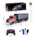 Tractomula Trailer Camion Control Remoto Juguete Para Niños