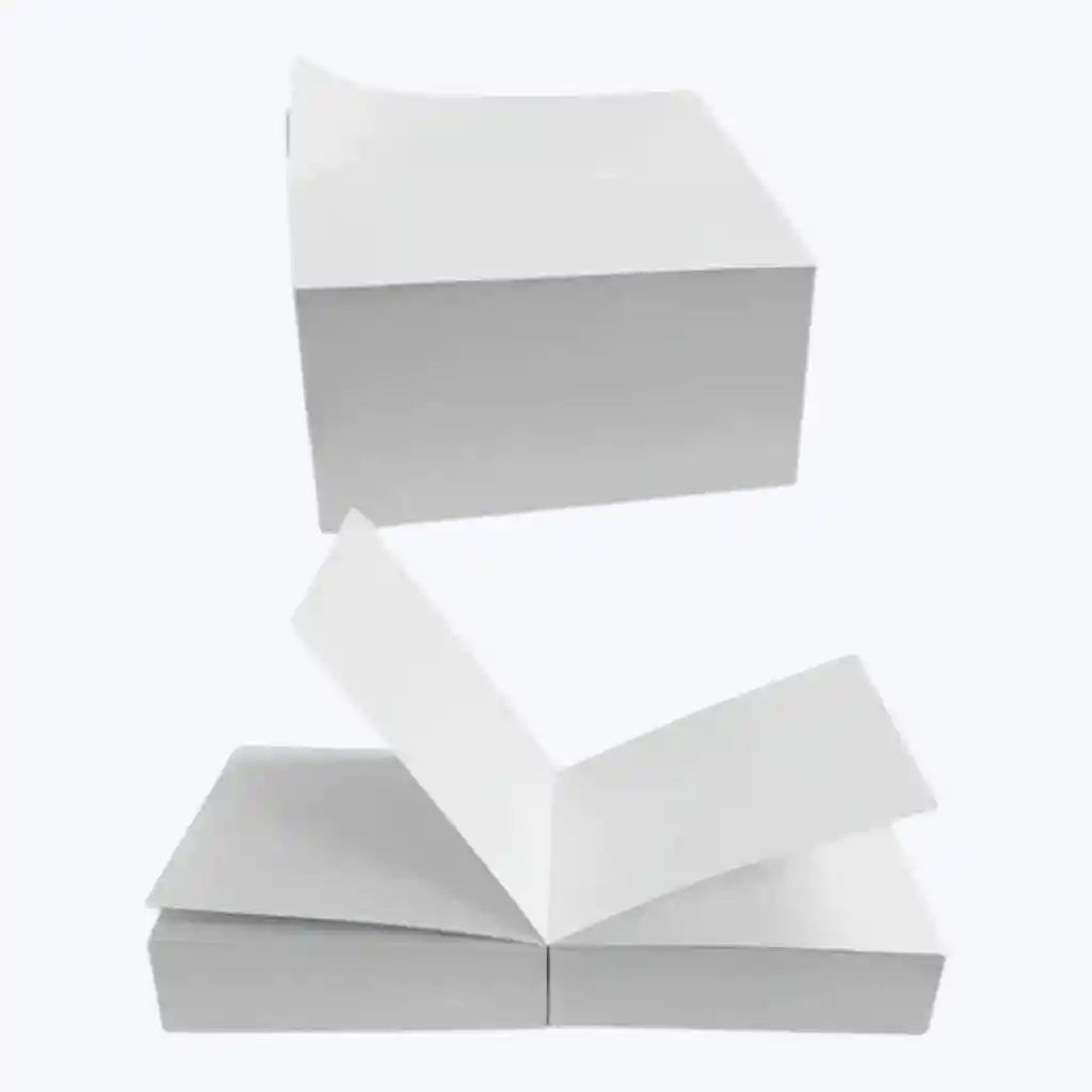 Tacos De Notas Papel Blanco *300und 8*8cm
