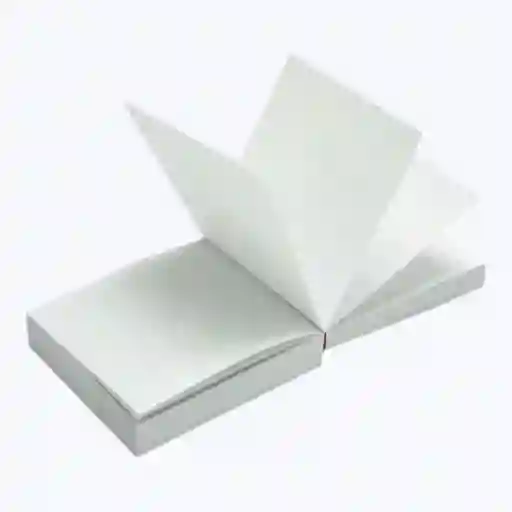 Tacos De Notas Papel Blanco *300und 8*8cm