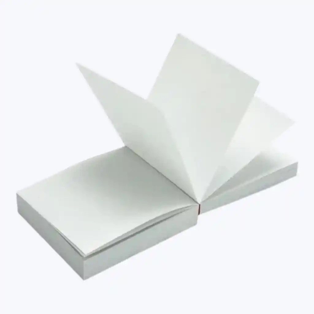 Tacos De Notas Papel Blanco *300und 8*8cm