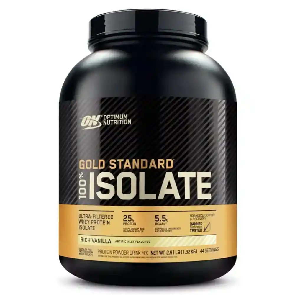 Gold Standard 100% Isolate 3 Lb Vanilla