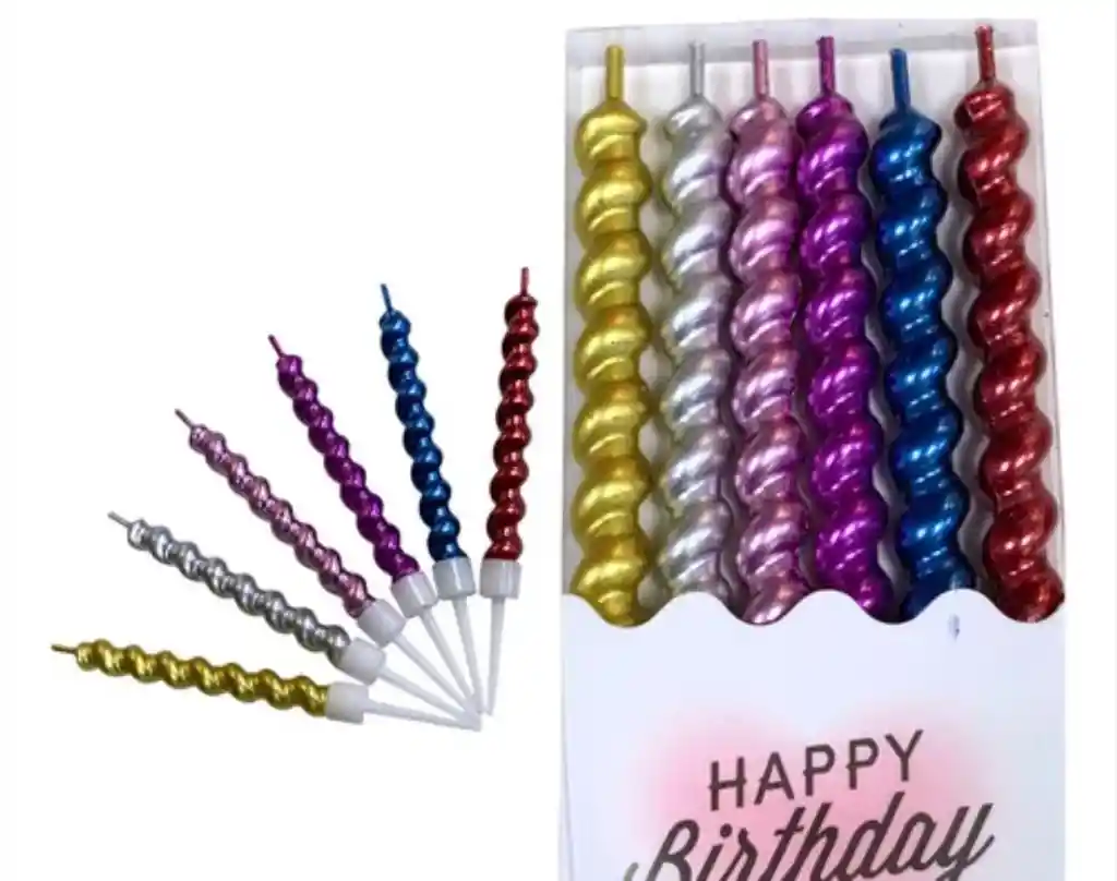 Velas Onduladas X6 Mix