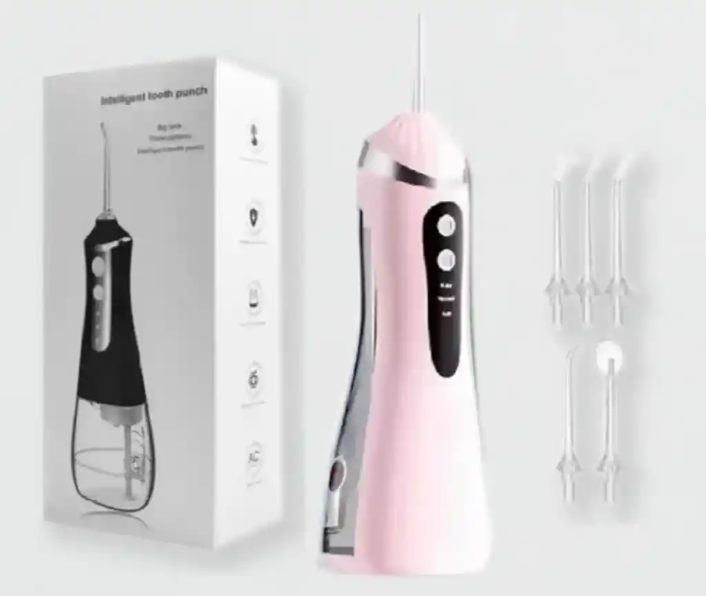 Irrigador Oral Dental Con 5 Cabezales Accesorio