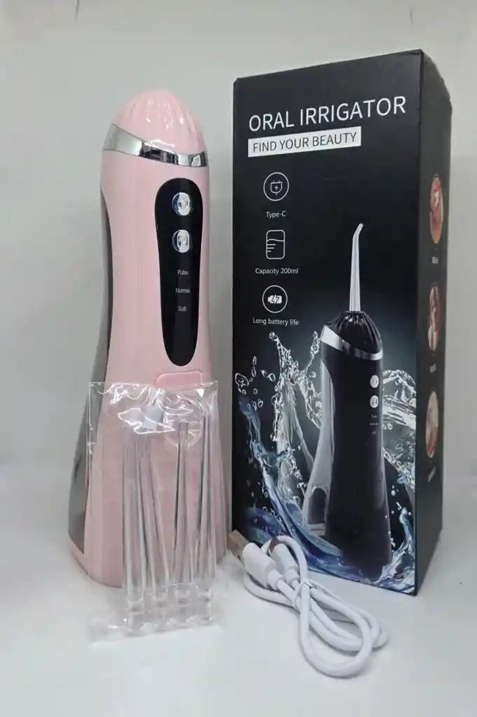 Irrigador Oral Dental Con 5 Cabezales Accesorio