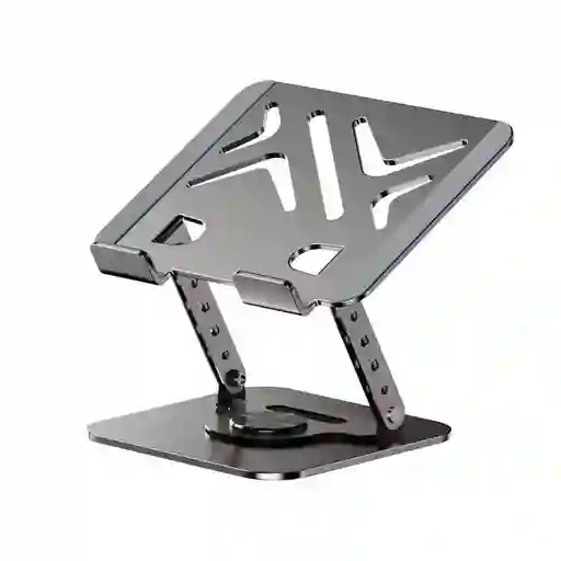 Base Metálica Giratoria Para Portátil 360 Grados Zh-02