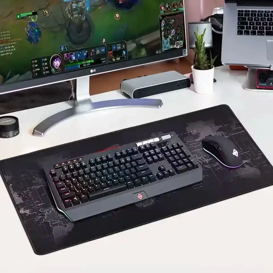 Pad Mouse Mapa Mundi 90x40