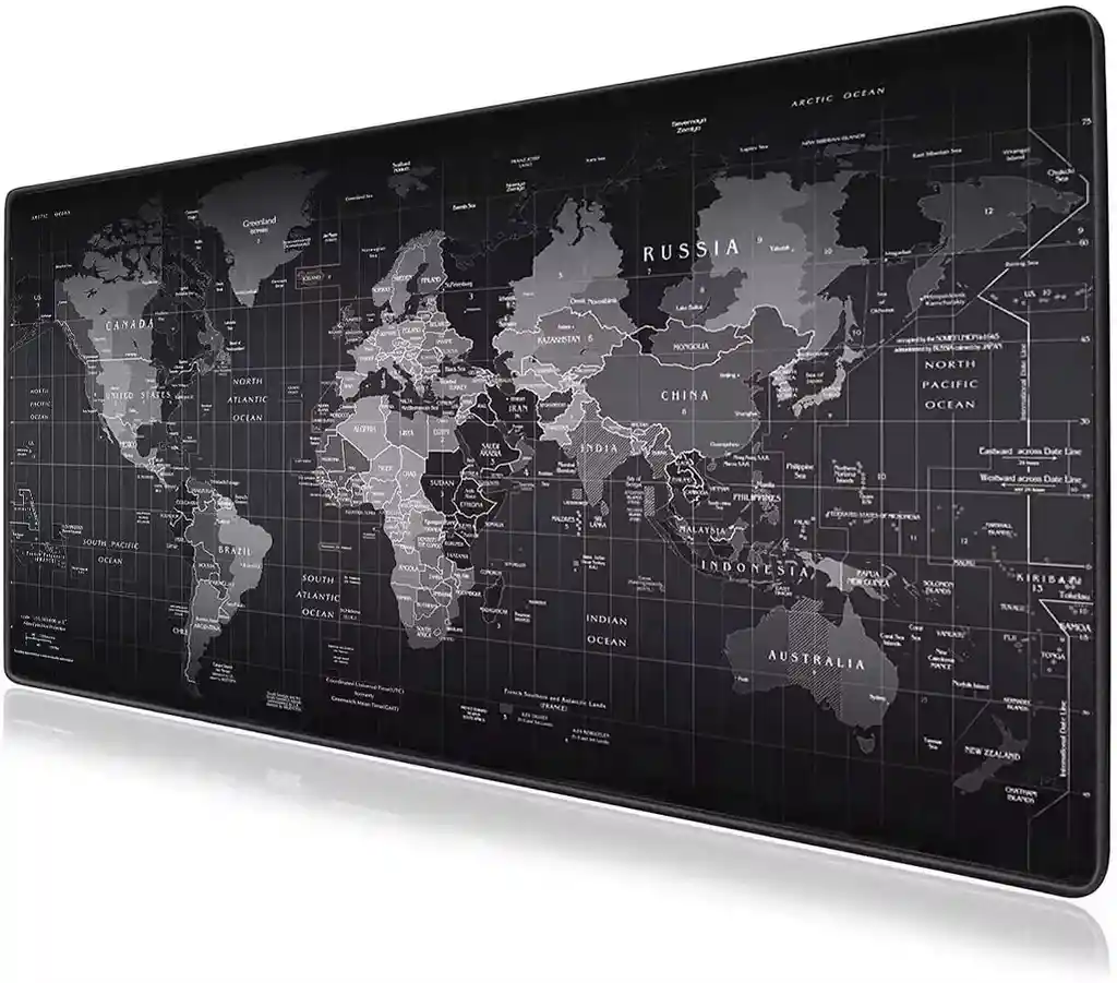 Pad Mouse Mapa Mundi 90x40