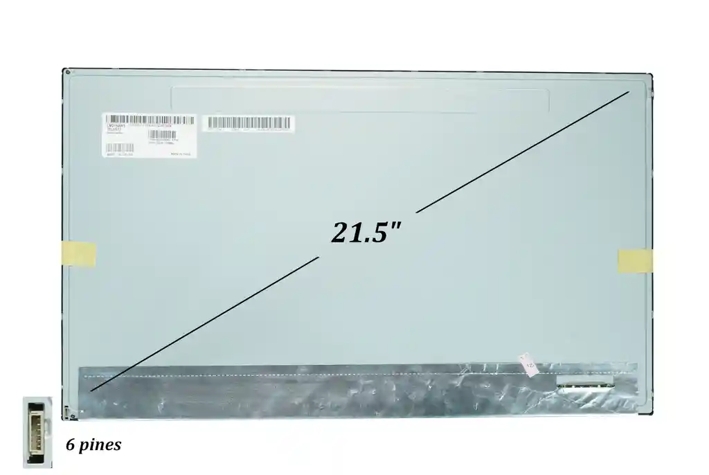 Pantalla 21.5 Led 6 Pines Conector A La Derecha