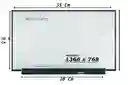 Pantalla 15.6 Slim 30 Pines Nano Edge Sin Guias (1366*768)