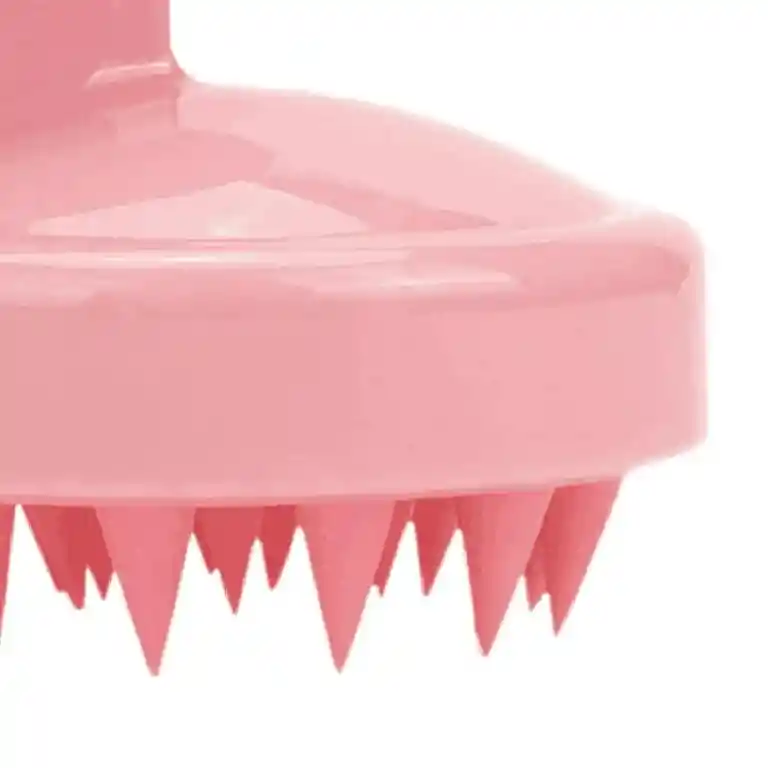 Cepillo Masajeador Capilar De Silicona Para Cuero Cabelludo