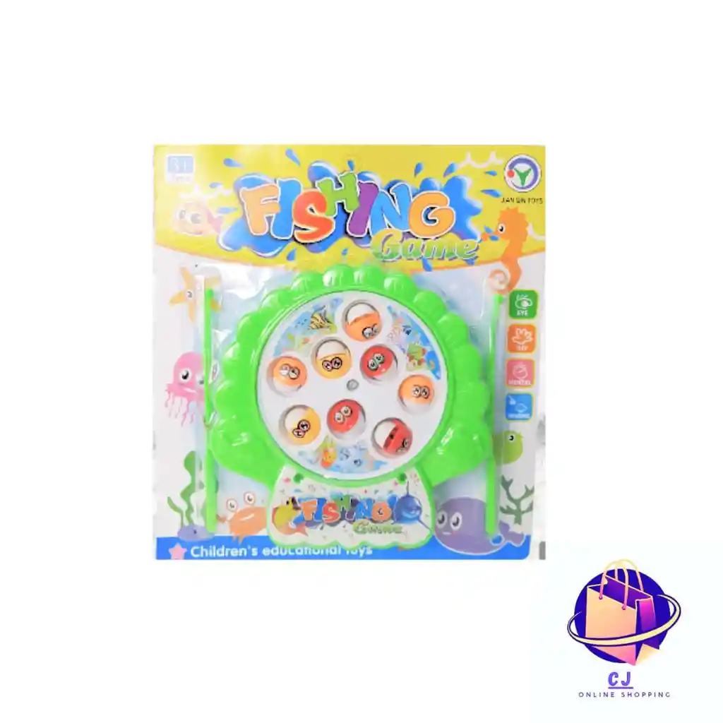 Juguete Set Pesca Imanada Concha