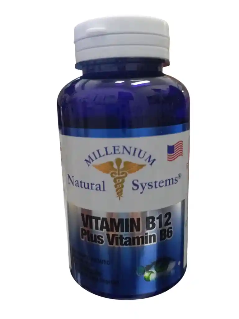 Vitamina B12 Plus Vitamina B6 X 100 Softgels Natural Systems