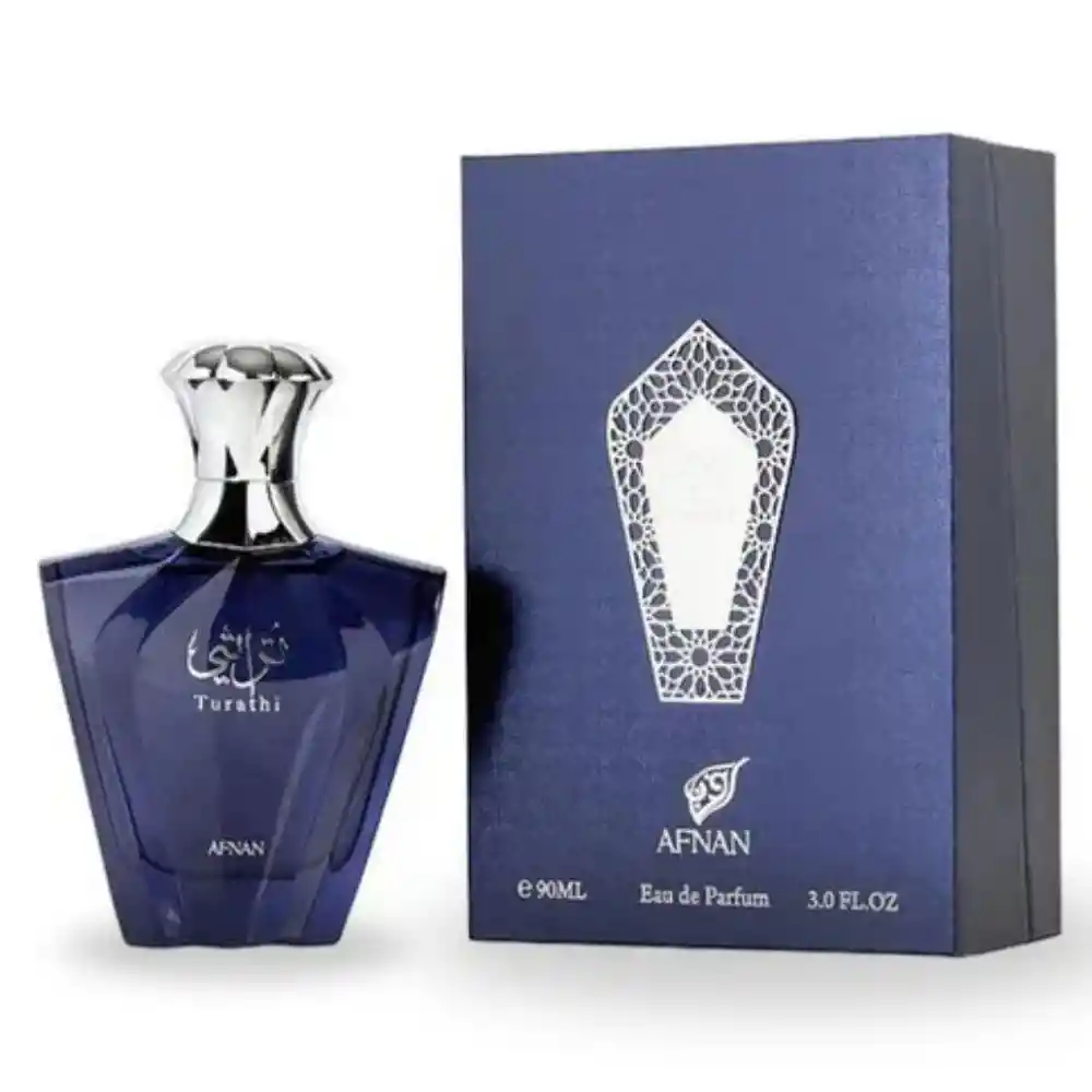 Perfume Turathi Blue Afnan Original Locion 90 Ml