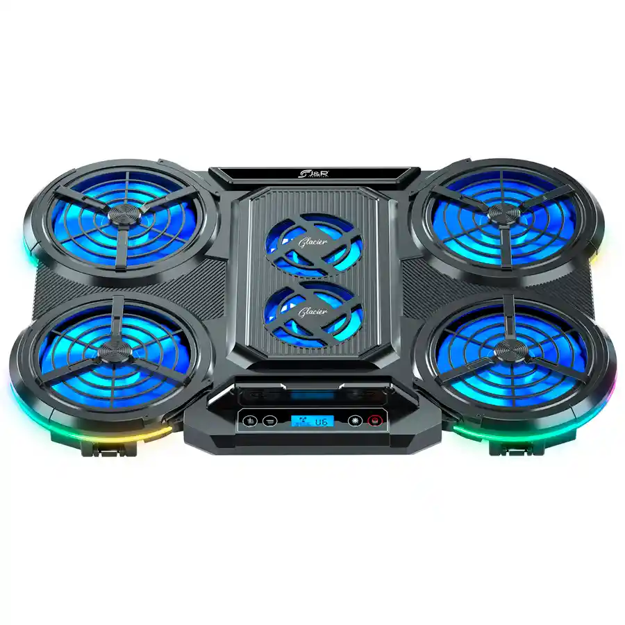 Base Refrigerante Gamer Brjr-018 Glacier 6fan