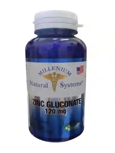 Zinc Gluconate 120 Mg X 100 Softgels Natural Systems