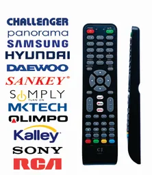 Control Remoto Universal Smart Tv Led Lcd