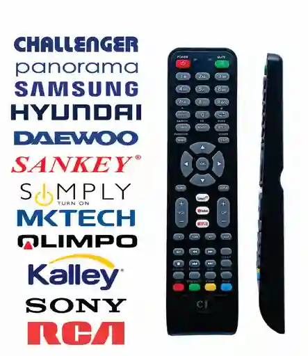 Control Remoto Universal Smart Tv Led Lcd