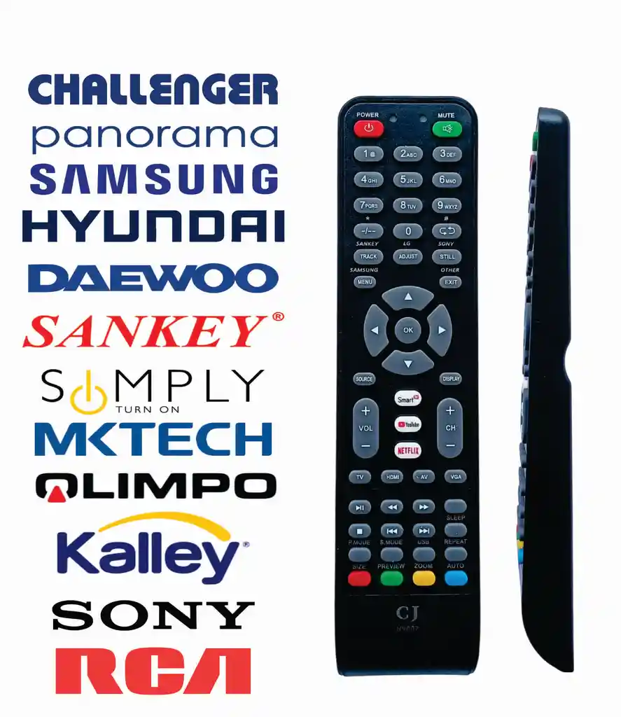 Control Remoto Universal Smart Tv Led Lcd