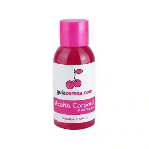 Aceite Corporal Para Masajes Guia Cereza.