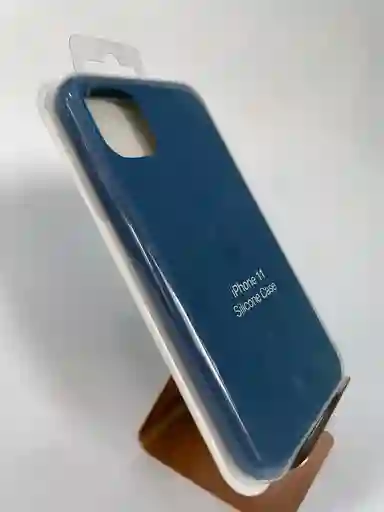 Silicon Case Iphone 11 Azul