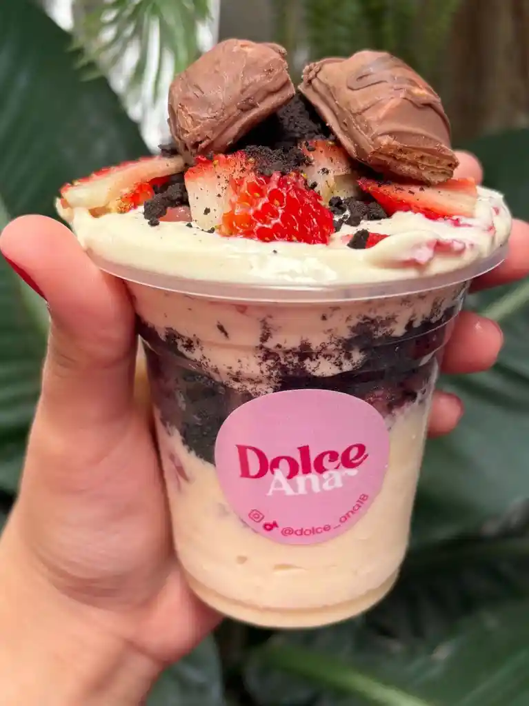 (9 Oz) Fresas Con Crema | Oreo, Kinder Y Arequipe