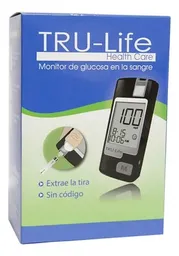 Glucometro Tru-life+10 Tiras+10 Lancetas