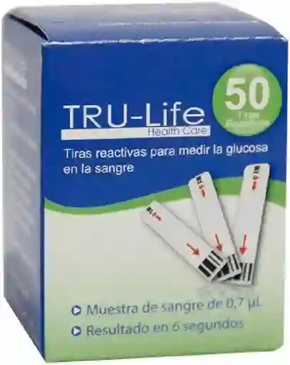 Tiras Tru-life X 50 Unds