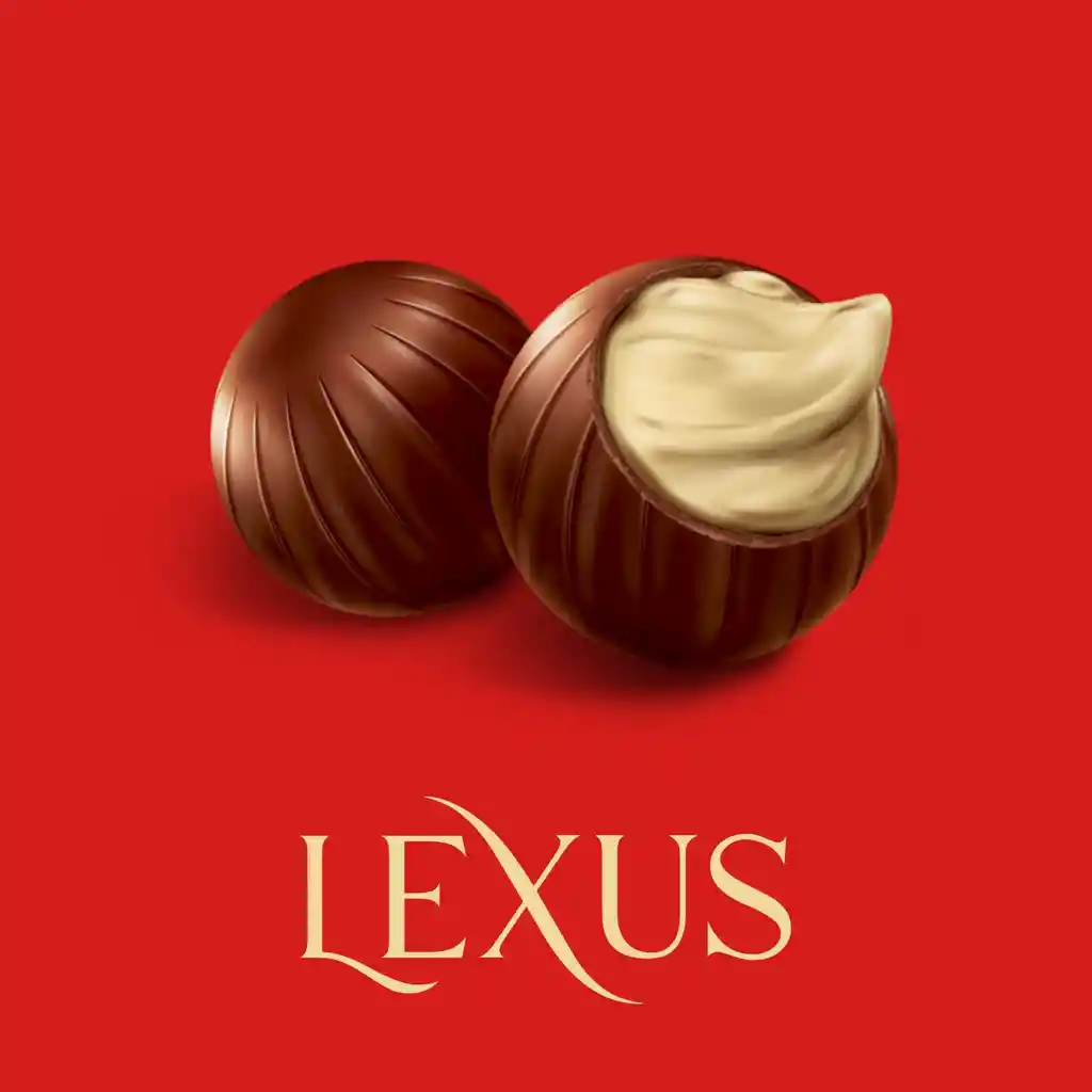 Bombón De Avellana Con Crema Lexus Hazelnut Cream Unidad