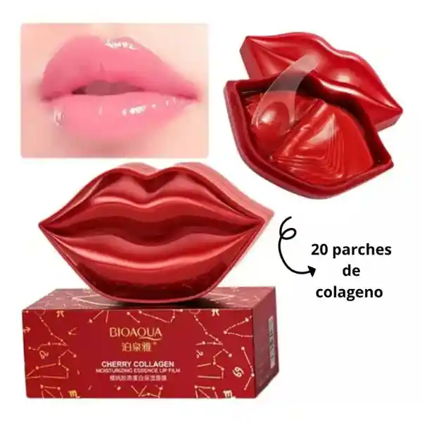 Colágeno Labios Bioaqua Cherry X 20🍒 Hidratación Y Suavidad