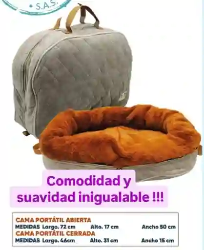 Cama Portatil Tipo Bolso