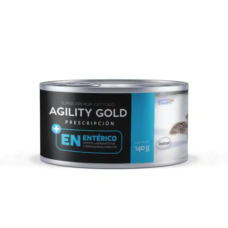 Lata Agility Enterico Gatos 140gr