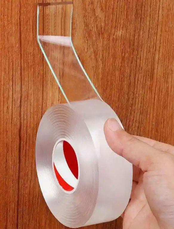 Cinta Doble Faz Transparente Adhesiva