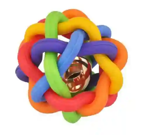 Pelota Nudo Colores Cascabel - Pequeña