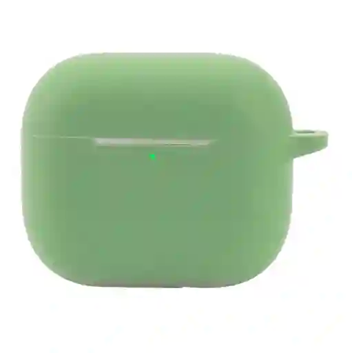 Estuche Protector Airpods 4 Verde Lima