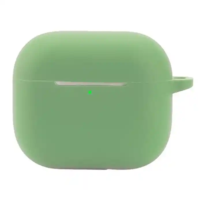 Estuche Protector Airpods 4 Verde Lima